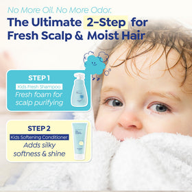 GOONGBE Kids' Fresh Shampoo ingredients list on back