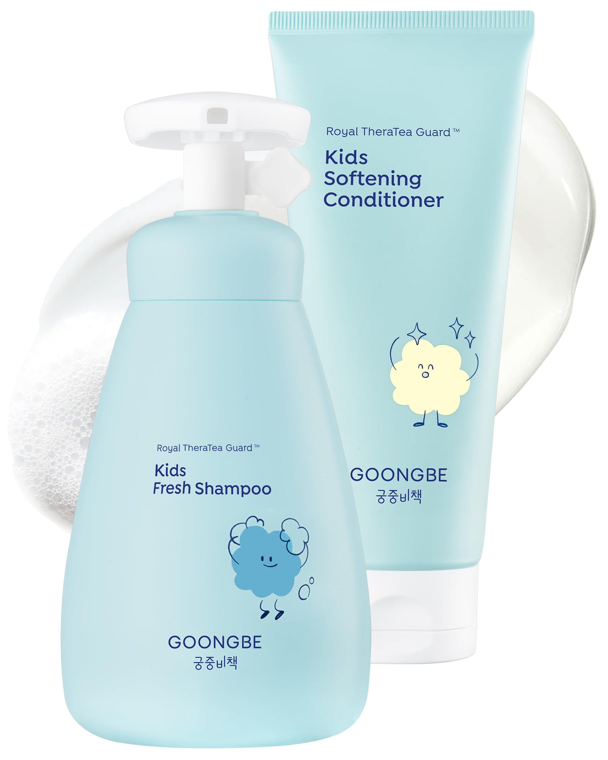 GOONGBE Kids' Korean Silicone-Free Shampoo 10.1 fl. oz front view