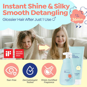 GOONGBE Kids Silicone-Free Conditioner 6.76oz front view