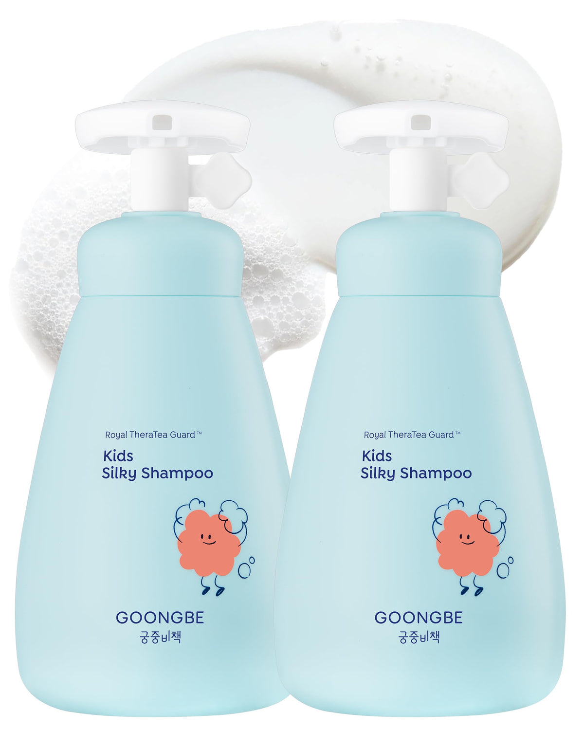 GOONGBE Kids' Silky Shampoo front view, 10.1 fl. oz.