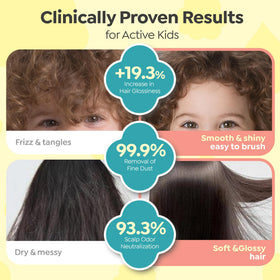 GOONGBE Kids' Silky Shampoo side view showing packaging details