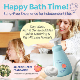 GOONGBE Kids' Silky Shampoo with macadamia oil ingredients