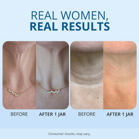 goPure Arm Cream on arm showing smooth texture