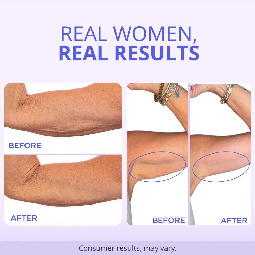 goPure Arm Cream texture on skin