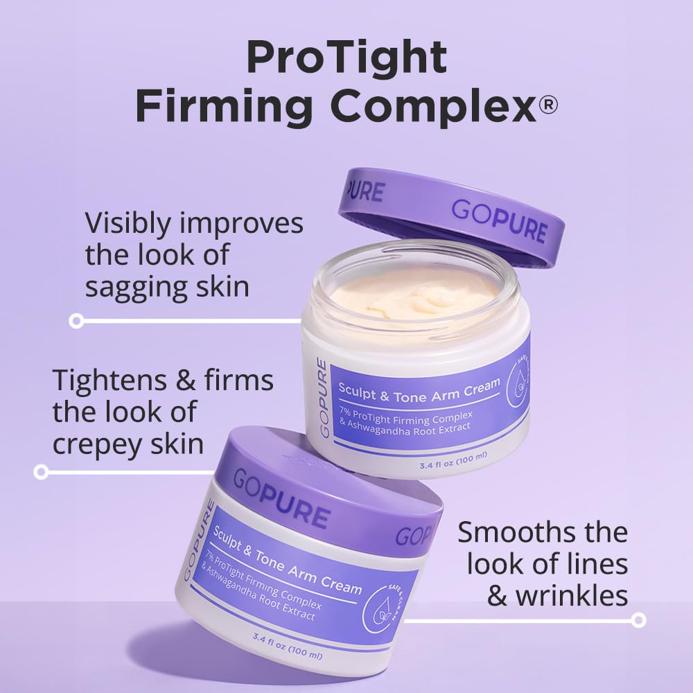 goPure Neck Firming Cream close-up view