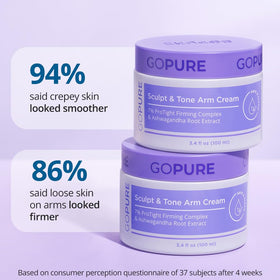 goPure Sculpting Duo Set with natural ingredients
