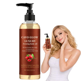 GosBio Cavo Glow Body Oil 132g front view