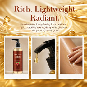 GosBio Cavo Glow Body Oil application on skin