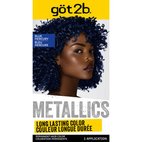 Got2B Metallics Permanent Hair Color Blue Mercury front view