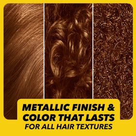 Got2B Metallics Permanent Hair Color Bronzed Copper application gloves