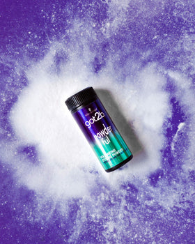 Got2B Powder'ful 10g packaging with eco-friendly label