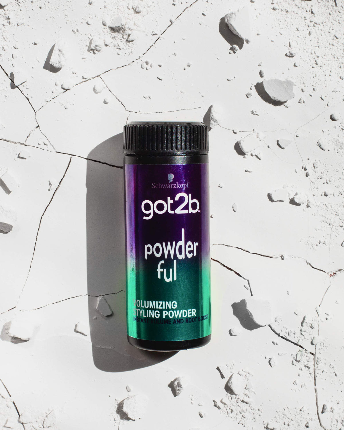 Got2B Powder'ful 10g powder application on hair