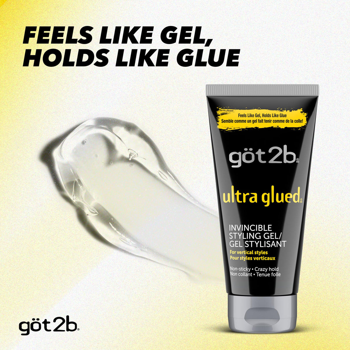 Got2B Ultra Glued Hair Gel texture close-up
