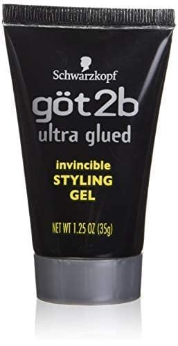 Got2B Ultra Glued Invincible Styling Gel 1.25 oz side view