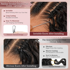 Goulus Burmese Curly Crochet Hair 120g packaging