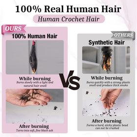 Goulus Burmese Curly Crochet Hair 120g packaging