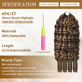 Goulus crochet hair installation process