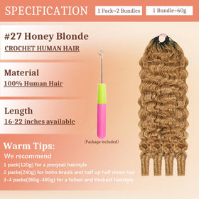 Goulus crochet hair installation process