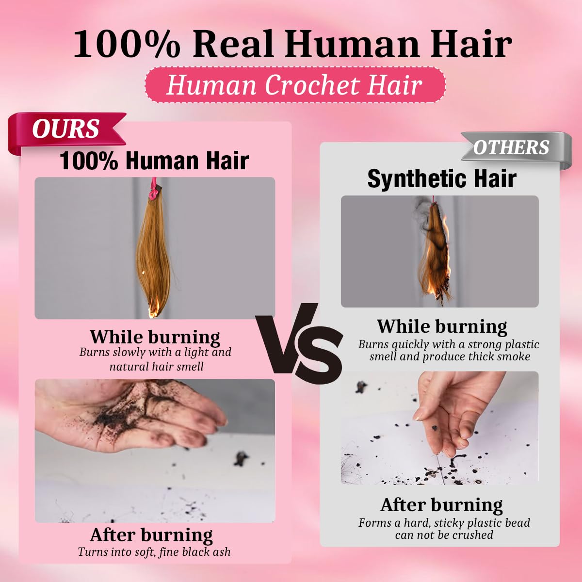 Goulus Honey Brown Burmese Curly Crochet Hair in different styles