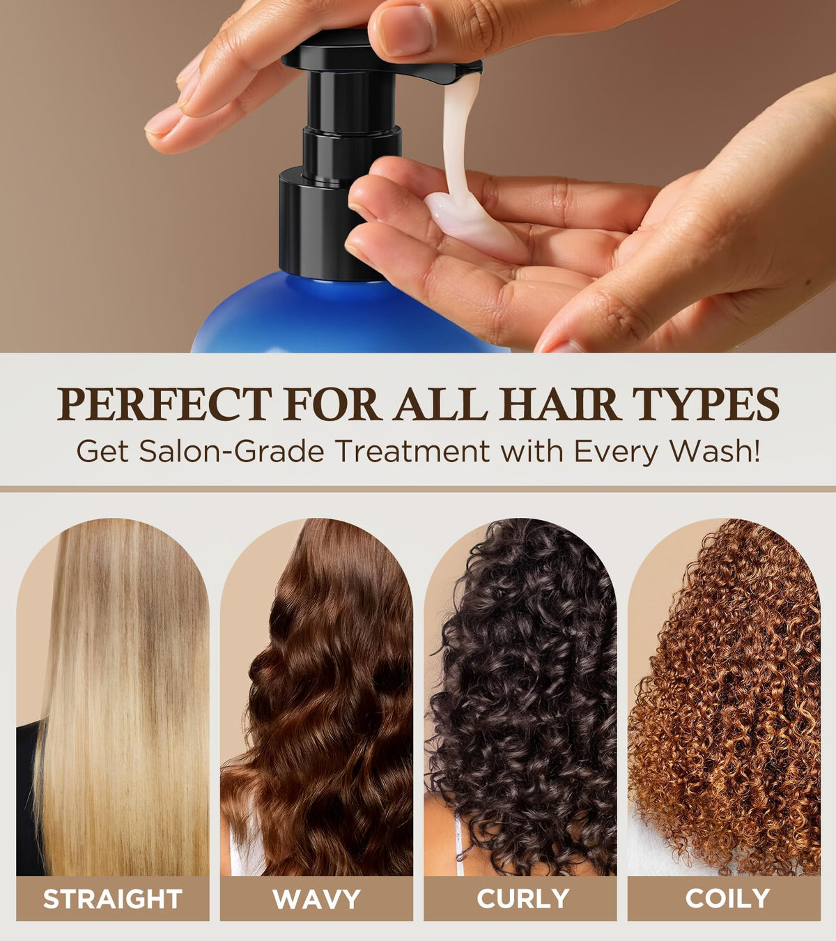 GOWILOVE Biotin Shampoo with natural oils