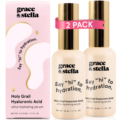 grace & stella Hyaluronic Acid Serum 50ml front view