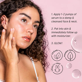 grace & stella Hyaluronic Acid Serum 50ml in a skincare routine