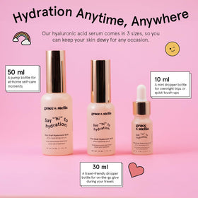 grace & stella Hyaluronic Acid Serum packaging