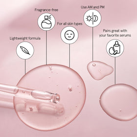 grace & stella Hyaluronic Acid Serum with beauty tools