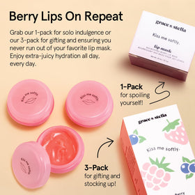 grace & stella Lip Butter application on lips