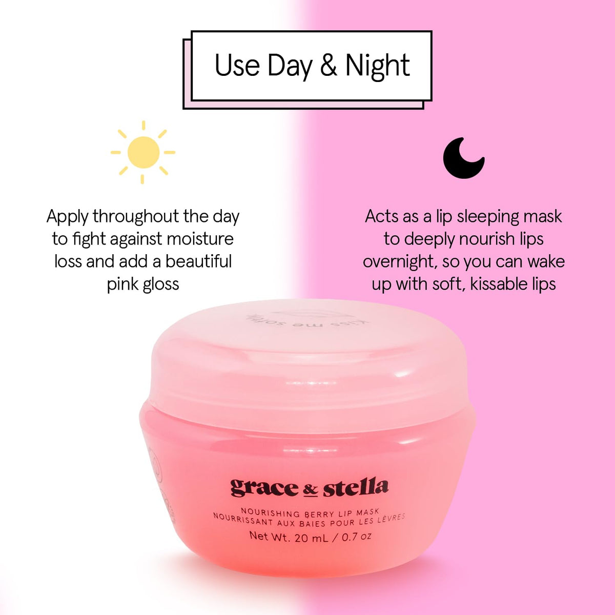 grace & stella Lip Butter packaging details