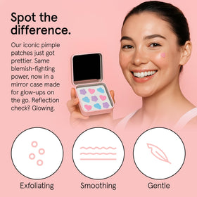 grace & stella Pimple Patches inside mirror case