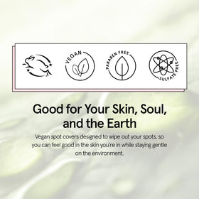 grace & stella Pimple Patches with tea tree oil and salicylic acid
