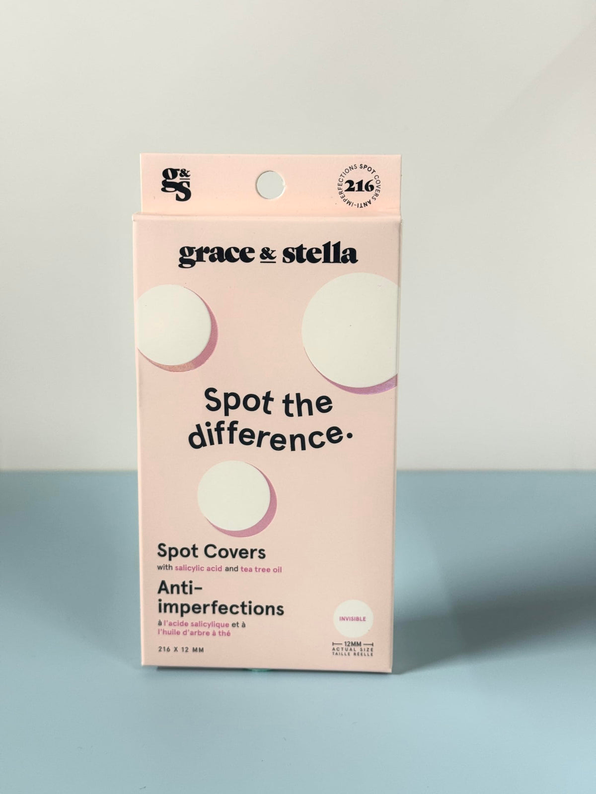 grace & stella Pore Strip Pimple Patches displayed on a flat surface