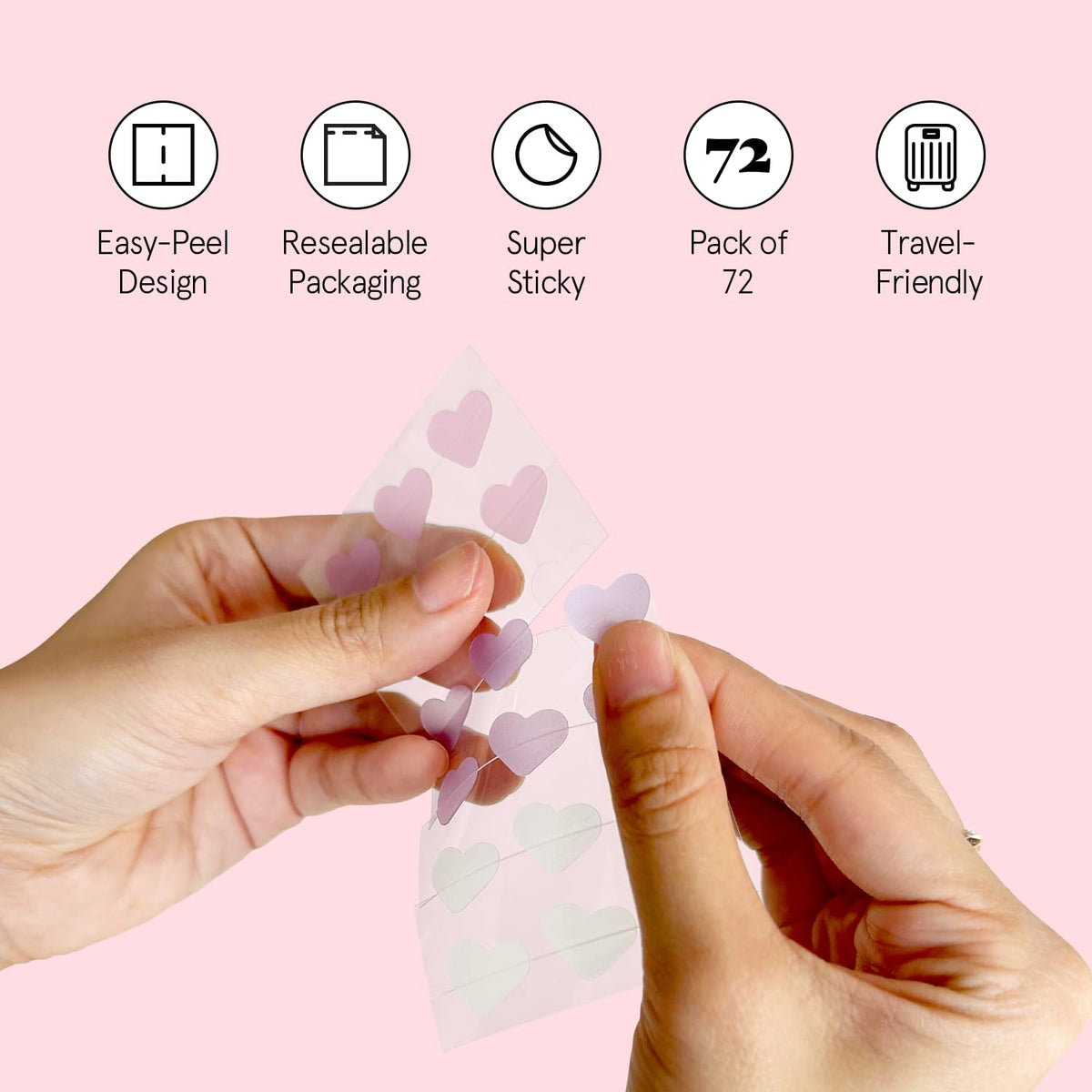 grace & stella Pore Strip Pimple Patches in lifestyle setting