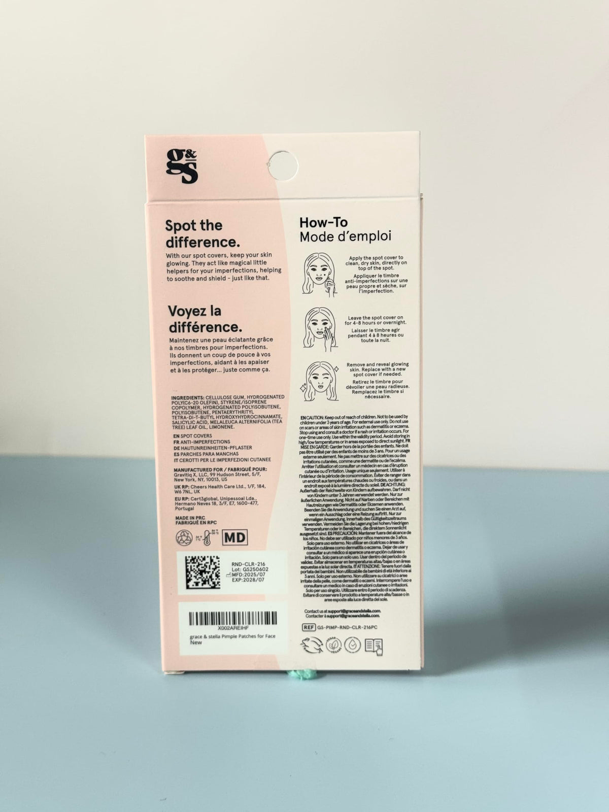 grace & stella Pore Strip Pimple Patches lifestyle scene
