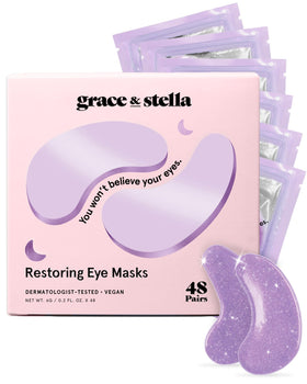 grace & stella Retinol Under Eye Patches front view