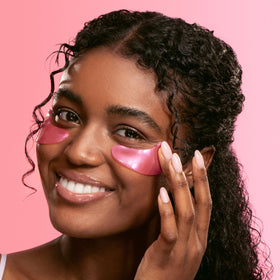grace & stella Under Eye Mask in bathroom setting