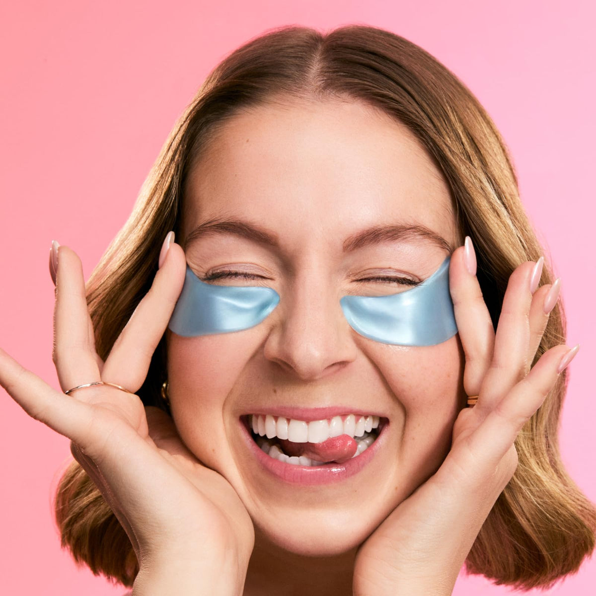 grace & stella Under Eye Mask product details on back