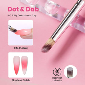 Gradient brush from beetles Gel Polish nail art set
