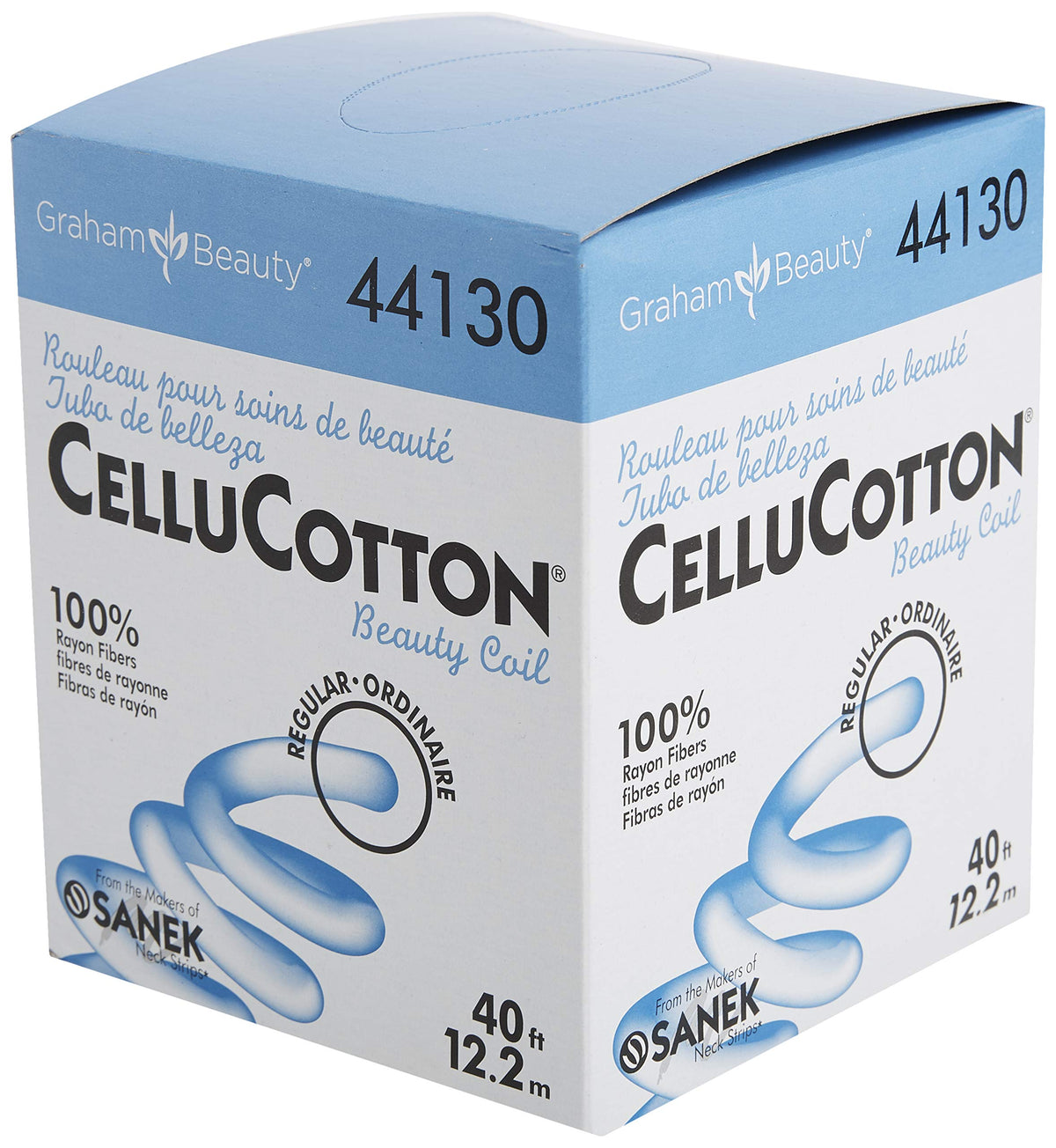 Graham Cellucotton Beauty Coil 100% Rayon cotton pads front view