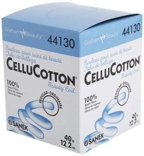 Graham Cellucotton Beauty Coil 100% Rayon cotton pads front view