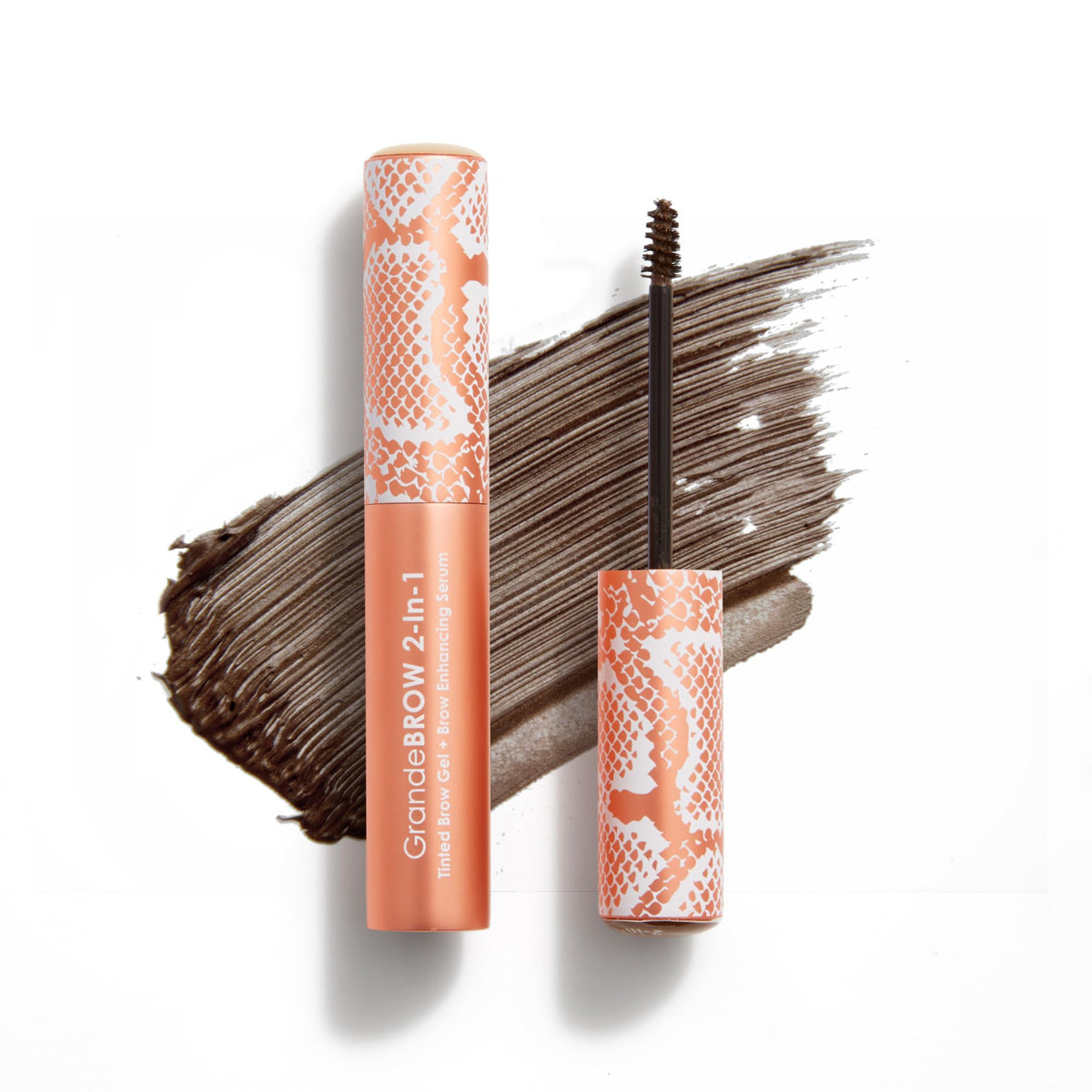 Grande Cosmetics GrandeBROW 2-in-1 Tinted Brow Gel Dark front view