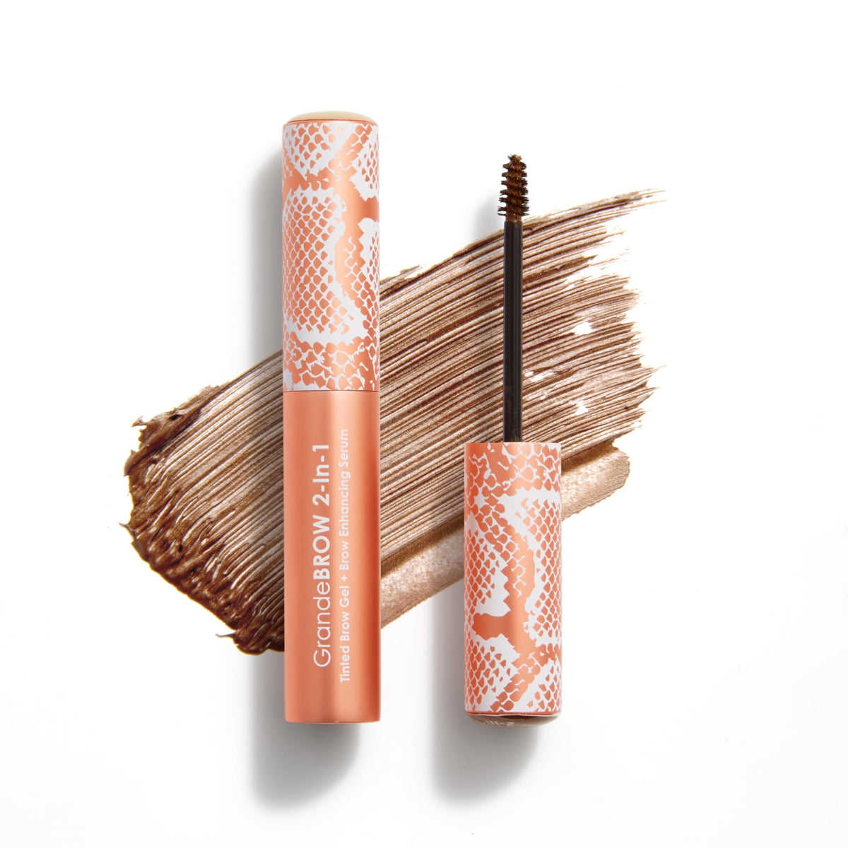 Grande Cosmetics GrandeBROW Tinted Brow Gel & Serum Mini in Light front view