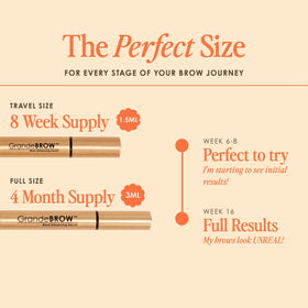 GrandeBROW Brow support Serum 1.5mL in lifestyle setting