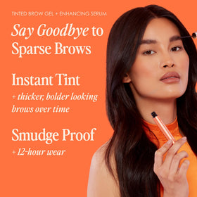 GrandeBROW Tinted Brow Gel & Serum packaging side view