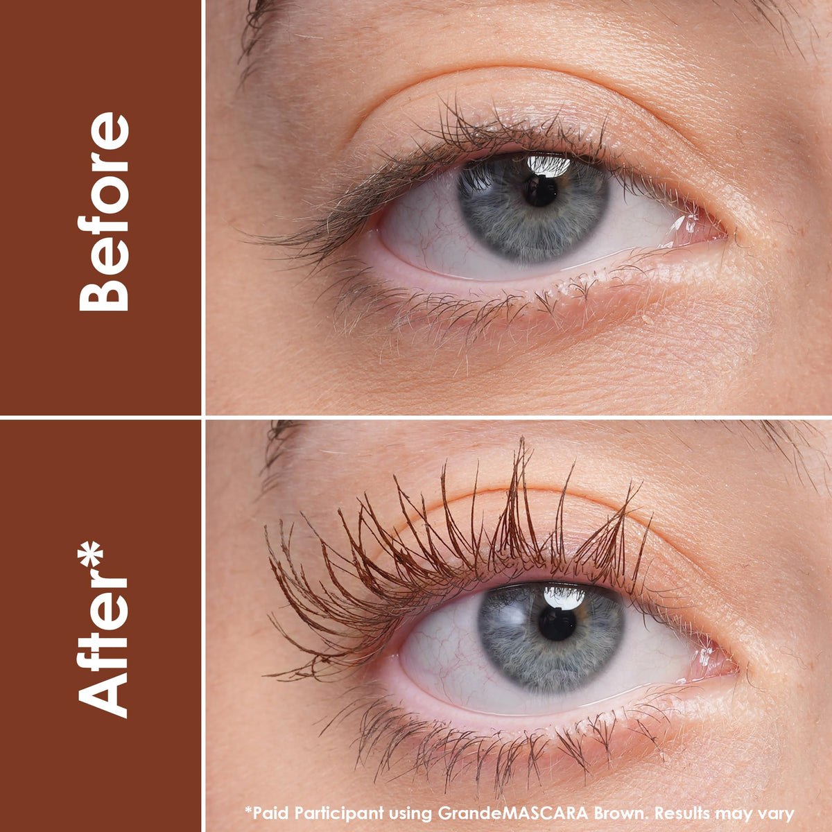 GrandeMASCARA Conditioning Peptide Mascara brush close-up