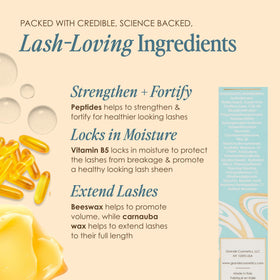 GrandeMASCARA Waterproof Peptide Mascara on makeup table