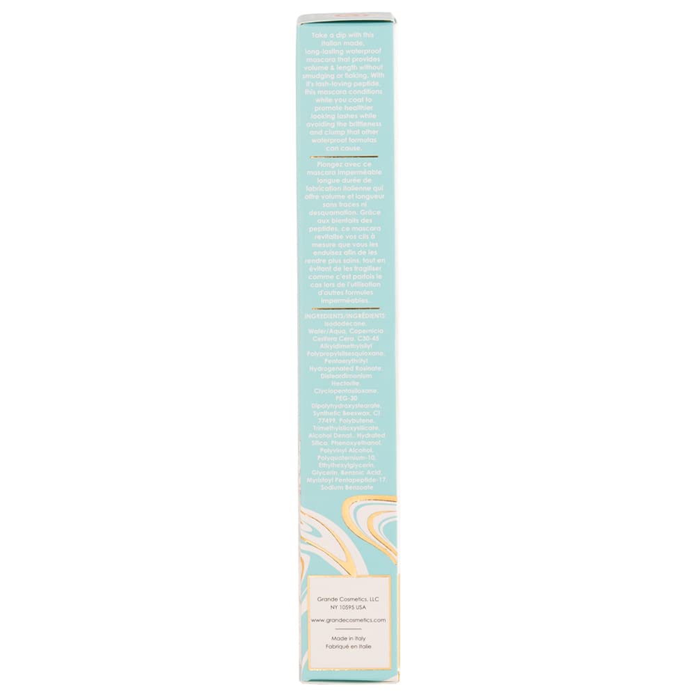 GrandeMASCARA Waterproof Peptide Mascara with other Grande products