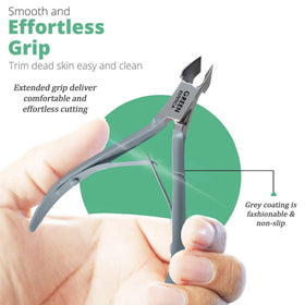 GREEN ESTETICA Cuticle Nipper with packaging