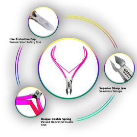GREEN ESTETICA Cuticle Nippers in packaging